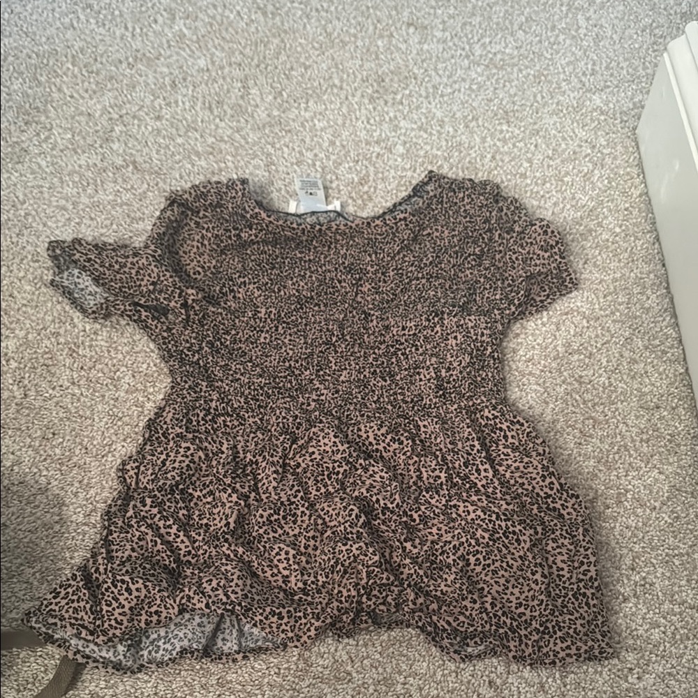 Leopard Print Women's Top